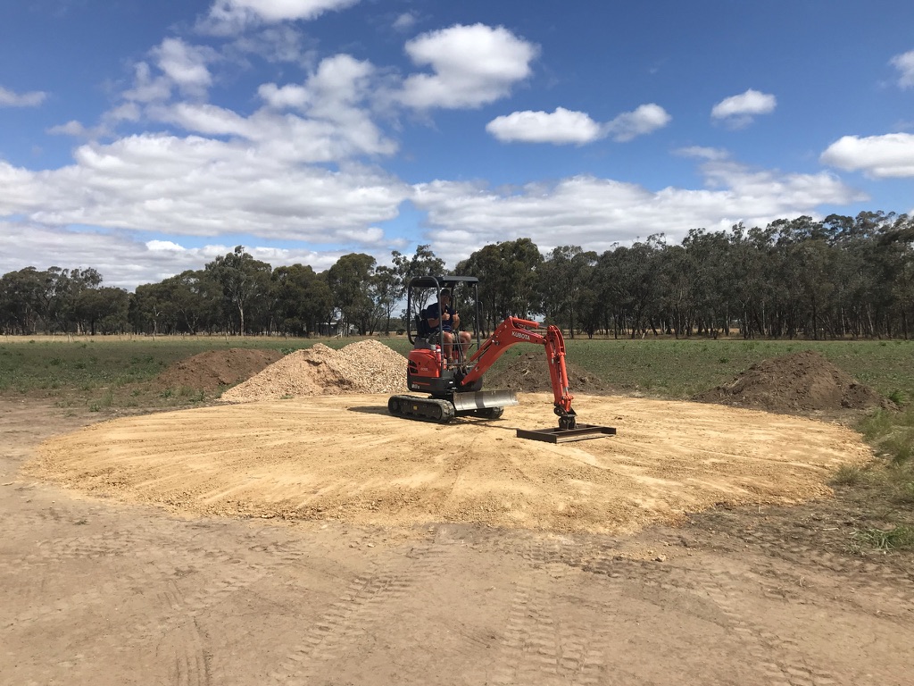 Tank pad preparation